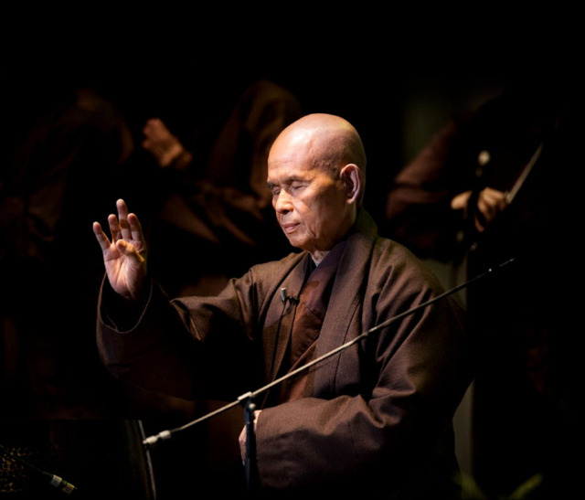 venerável mestre Zen Thich Nhat Hanh
